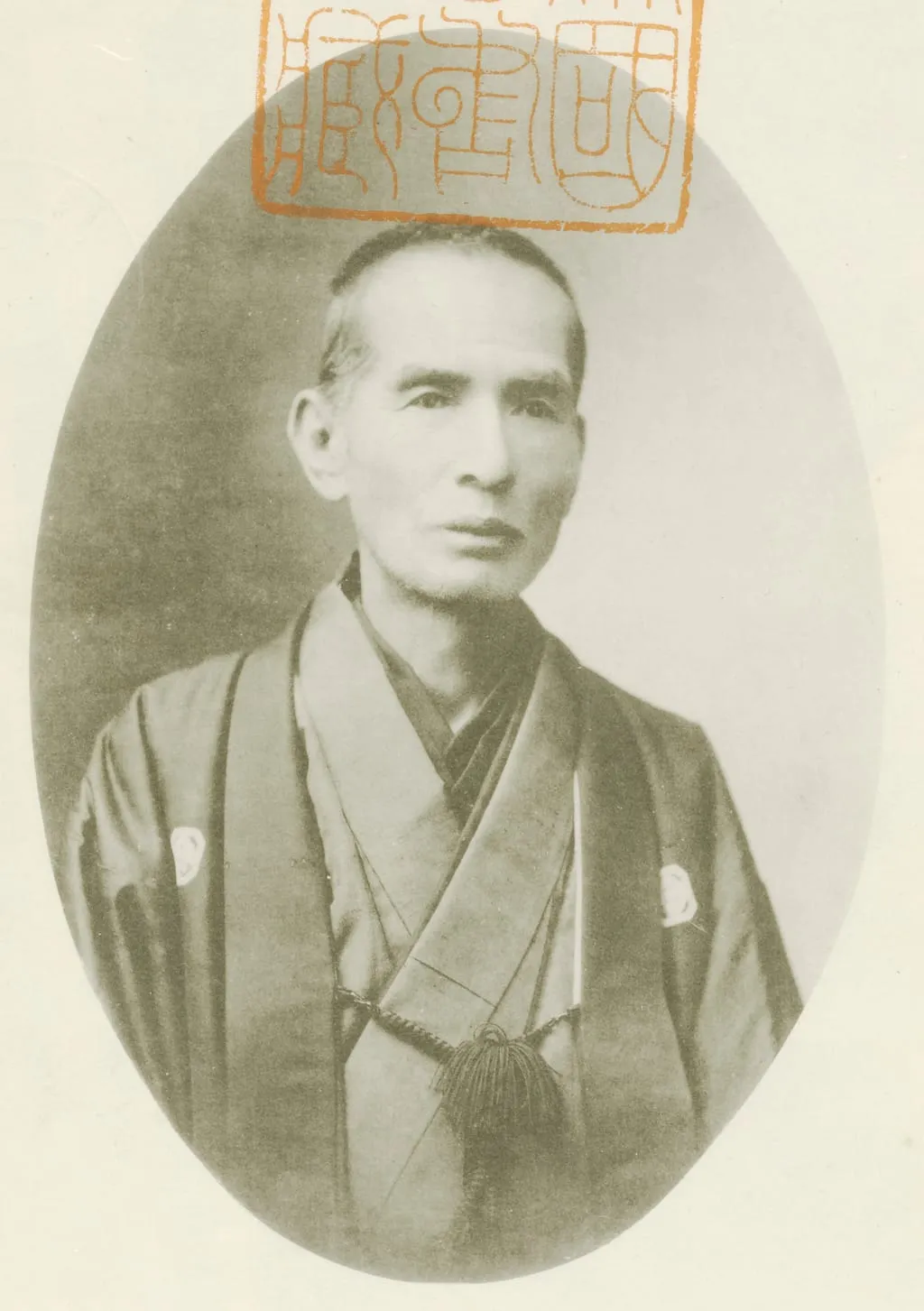 Sepia photo of Shozaburo Dogura