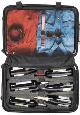 Fly With Wine-12 Bottle Suitcase